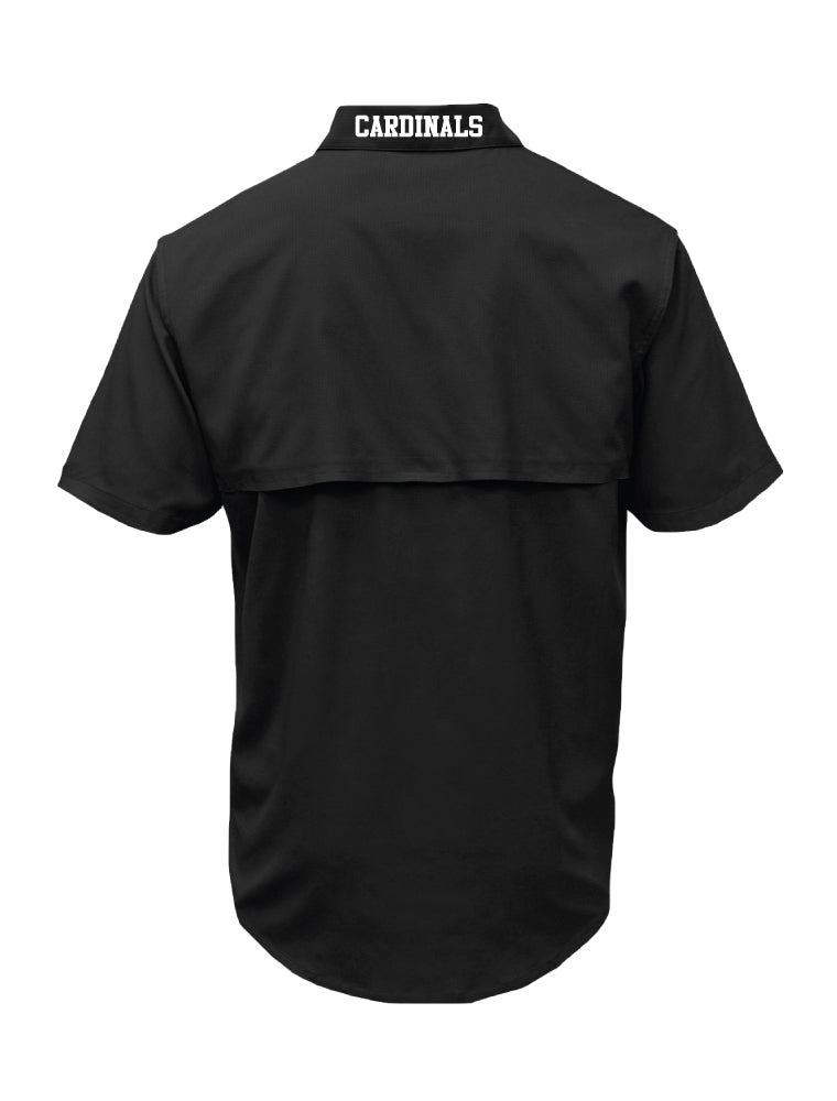 MBC10 - ST. MATTHEW BOOSTER BLACK FISHING SHIRT