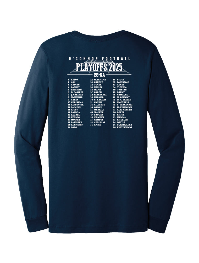 OC3 SOFT TOUCH LONG SLEEVE NAVY SHIRT