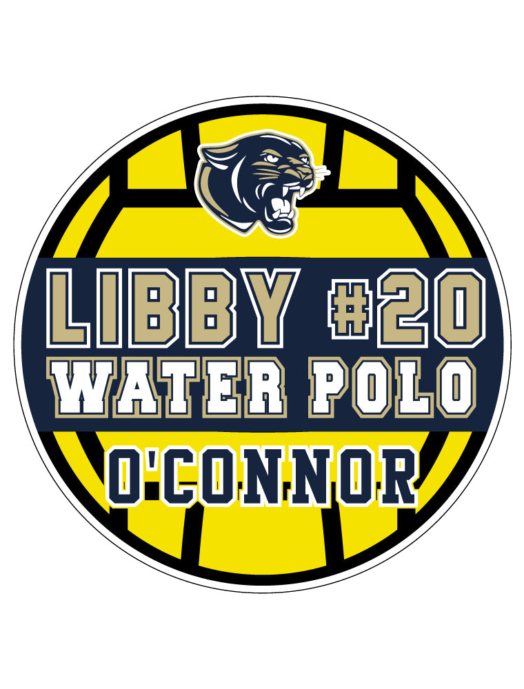 OFS12 - O'CONNOR VARSITY WATER POLO FENCE SIGN