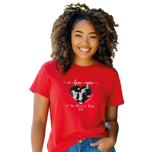 02 with Personalized Ultrasound T-shirt