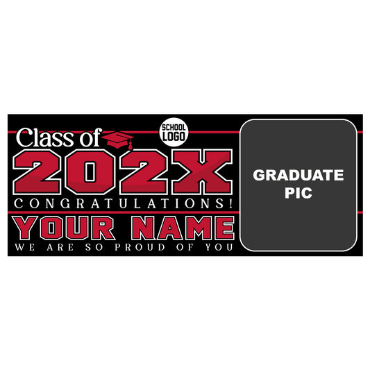 GBR01 Personalized Graduation Banner - Proud of You