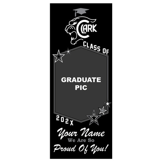 GBV01 Personalized Vertical Graduation Banner - Proud of you