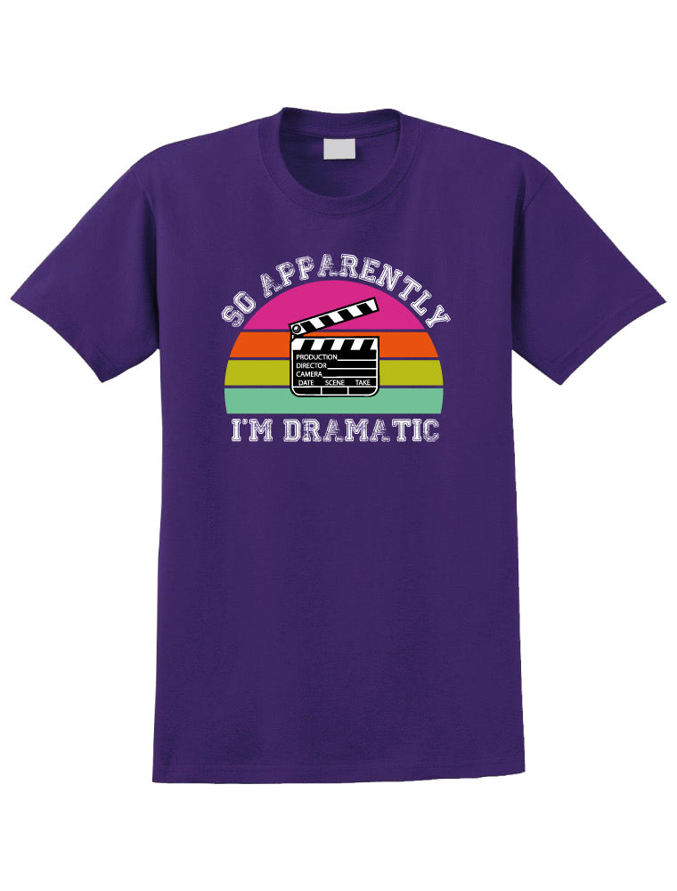 Dramatic T-shirt Purple