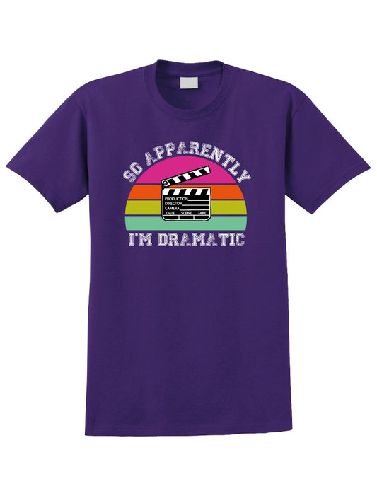 Dramatic T-shirt Purple