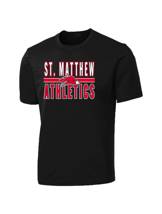 MBC2 - ST. MATTHEW BOOSTER BLACK DRIFIT SHORT SLEEVE SHIRT