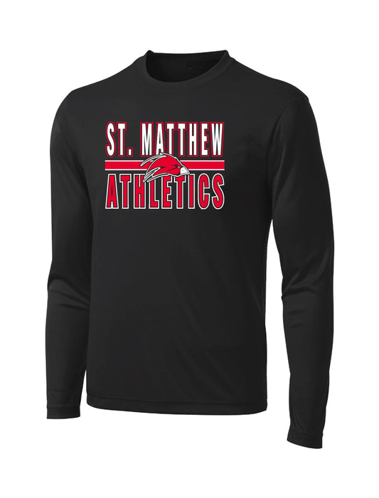 MBC6 - ST. MATTHEW BOOSTER BLACK DRIFIT LONG SLEEVE SHIRT