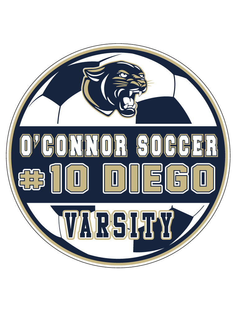 OFS06 - O'CONNOR VARSITY SOCCER FENCE SIGN
