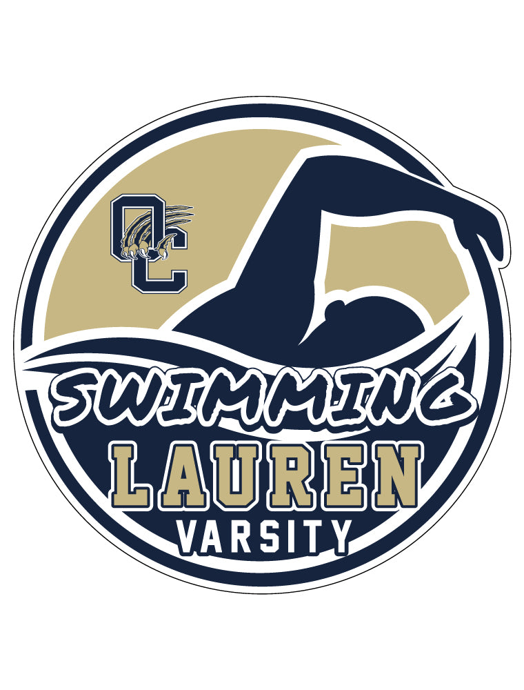 OFS13 - O'CONNOR VARSITY SWIMMING FENCE SIGN