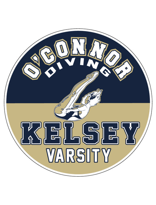 OFS14 - O'CONNOR VARSITY DIVING FENCE SIGN