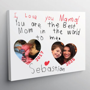 03 LOVE NOTE CUSTOM CANVAS WALL PRINT GIFT