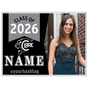 CGS05 - Personalized Graduate Photo Regular Yard Sign