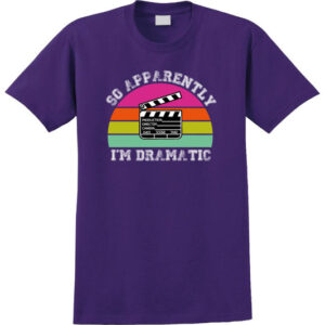 Dramatic T-shirt Purple
