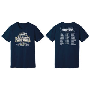 OC1 O'CONNOR DISTRICT PLAYOFFS SOFT TOUCH SHORT SLEEVE NAVY SHIRT