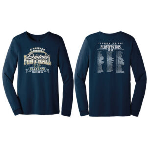 OC3 O'CONNOR DISTRICT PLAYOFFS SOFT TOUCH LONG SLEEVE NAVY SHIRT
