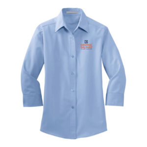 GSA10 - WOMEN’S LIGHT BLUE BUTTON UP