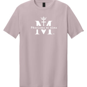 HTA02 - PROCLAMA MI ALMA LILLAC SHORT SLEEVE SOFT TOUCH SHIRT