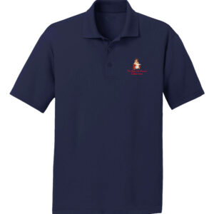 OLA07 - OUR LADY OF THE ATONEMENT NAVY SHORT SLEEVE POLO SHIRT