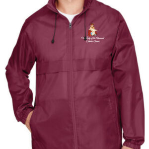 OLA10 - OUR LADY OF THE ATONEMENT MAROON WINDBREAKER